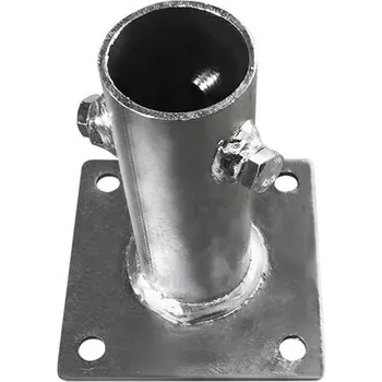 Příslušenství pro plot 14561230 Patka na sloupek 48 mm se základnou k upevnění