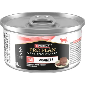 Krmivo pro kočku 24x195g PURINA PRO PLAN Veterinary Diets Feline DM ST/OX Diabetes Management Mousse