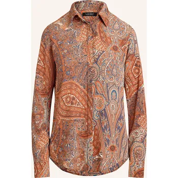 Lauren Ralph Lauren Dámská Košilová Halenka, tmavě oranžová /...