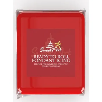 4-Mix Maďarsko SweetArt potahovací a modelovací hmota vanilková Red (250 g) ▹