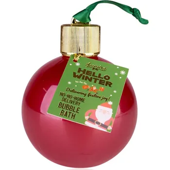 Koupelová pěna PĚNA do koupele 250ml HELLO WINTER v malé plastové kouli NOVINKA ACCENTRA