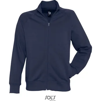 pracovní mikina SOL's Collection Mikina Sundae na zip, pánská COT25472000303-navy L Navy