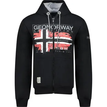Pánská mikina Geographical Norway Sweatshirt Grusty DB 100 M WZ3083H/GN-Black pánské L
