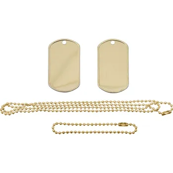 Vojenské psí známky M.F.H. (Německo) Identifikační známky US - Zlatá