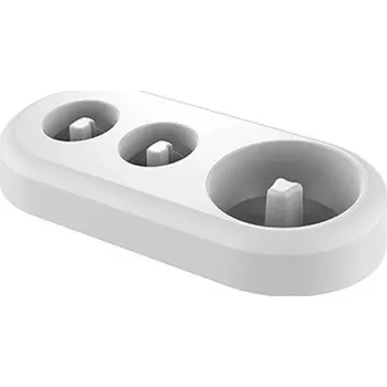 Zubní kartáček Držák na elektrický zubní kartáček 10,7 x 4,8 x 1,8 cm Náhradní stojan Kompatibilní s Oral-B Plastový organizér do koupelny bílá