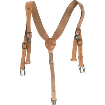 Opasek Treky ČSLA kožené (Army příslušenství - nosné popruhy, treky a popruhy. Nesete-li na opasku různé vybavení, je opasek příliš těžký a treky Vám zajistí rovnoměrné rozložení nesené váhy na celý trup.)