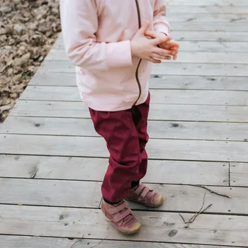 Chlapecké kalhoty Softshellové kalhoty s membránou celoroční / bordó Velikost: 80