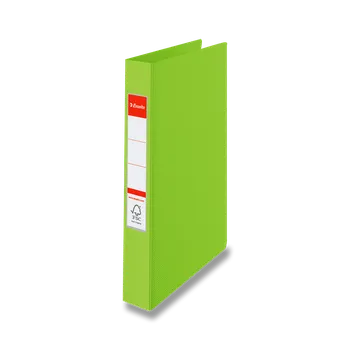 4kroužkový pořadač Esselte, A4, 42 mm - zelený