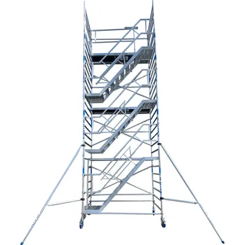Lešení Schodišťová věž - pracovní výška 8,2 m - 2 m x 1,35 m (d/š)