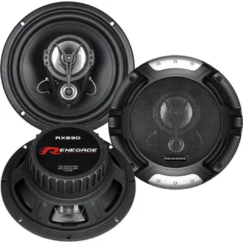 Reproduktor do auta Reproduktory RENEGADE RX830 MK2 ( 3-pásmové triaxiální reproduktory o průměru 20 cm, zatížení 150W RMS )