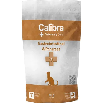 Krmivo pro kočku Calibra Diety Calibra VD Cat Gastrointestinal & Pancreas 60g