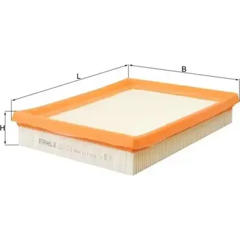 Vzduchový filtr KNECHT Vzduchový filtr KNC LX 523