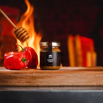 Habanero v medu: chutná jako ďas | Včelařství Domovina Hmotnost: 75 g