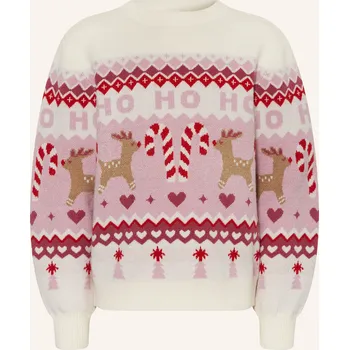 Oblečení a móda S.Oliver Red Dívčí Svetr, režná / růžová / starorůžová, 104