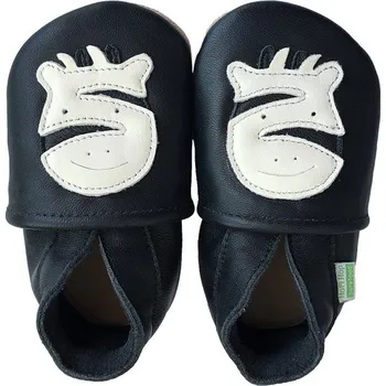 Dámská zdravotní obuv Hopi Hop Barefoot capáčky Zebra černo-bílá Velikost EU: 23, vnitřní délka: 145, vnitřní šířka: 73