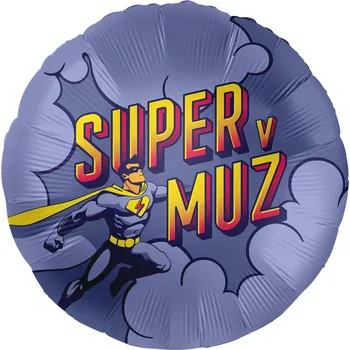Set školních potřeb Balónek fóliový Super muž