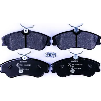 Brzdová destička Sada brzdových destiček, kotoučová brzda HELLA PAGID 8DB 355 018-541