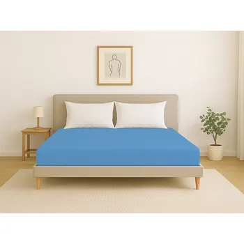 Prostěradlo Slee jersey prostěradlo - denim Rozměr: 90 x 200 cm