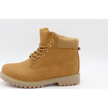 Dámské kozačky SAMLUX® Dámské farmářky camel 299A-3 Barva: Camel, Velikost: 39