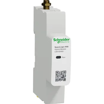 Elektrická zásuvka LSS100400 SpaceLogic KNX Hybrid module (vč. antény, 3m přívod), Schneider Electric