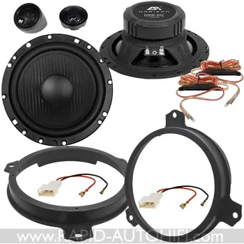 Auto Hi-Fi Reproduktory TOYOTA Aygo 2014-2022 ESX HZ6.2Cv2 s redukcemi