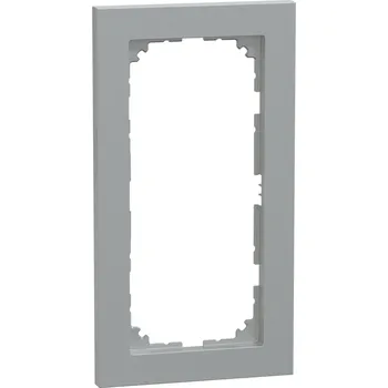 MEG4025-3660 Rámeček M-Pure 2násobný bez stř Alu, Schneider Electric