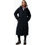 Dámský péřový kabát Columbia Amaze Puff Long Hooded black