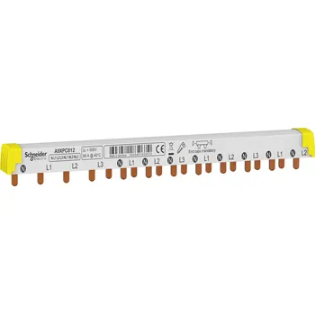 Jistič A9XPC812 Propojovací hřeben iC40 3P+N, 12 modulů, Schneider Electric