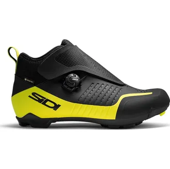 Pánské cyklistické tretry Zimní tretry SIDI Hiemx Black/Yellow Neon - 42