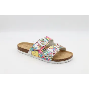 Chlapecké pantofle SAMLUX® Dětské korkové biopantofle 9018 white Barva: White, Velikost: 36