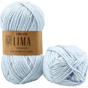 Příze Drops Lima UNI 9033 zimní obloha