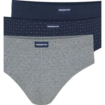 Slipy KALHOTKY CLASSIC 3P 1446 K688 AW 25 šedozelená M