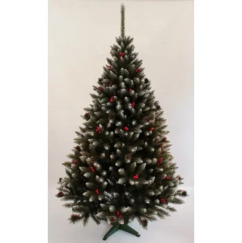 Vánoční stromek JAKS Smrk s jeřabinou 180 cm