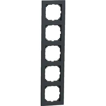 MEG4050-3614 Rámeček M-Pure 5násobný Antracit, Schneider Electric