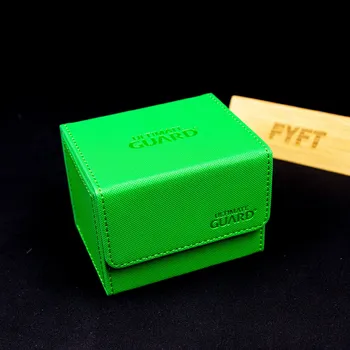 Příslušenství k deskovým hrám Sidewinder 100+ XenoSkin (Ultimate Guard) - krabička na balíček karet Barva: Zelená