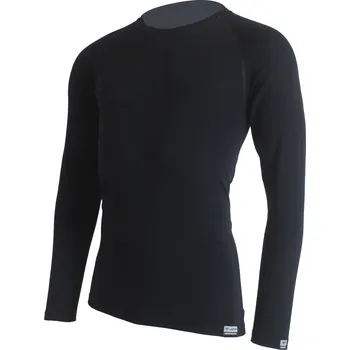 Pánské termoprádlo Lasting pánské merino triko ATAR P90 černé pruhy pánské triko + kód pro dodatečnou 10% slevu: LAST10