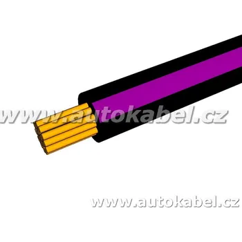 elektrický kabel Autovodič FLRY-B 0,75 mm² černý/fialový