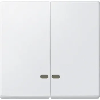 Elektroinstalační materiál MEG3420-0419 Dvojitá klapka s průz., polar, Schneider Electric