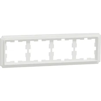 MEG4040-4735 Rámeček D-Antique 4násobný Lotus White, Schneider Electric