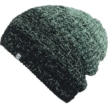 Čepice kulich HORSEFEATHERS Jola ICEBERG GREEN/BLACK one size One Size