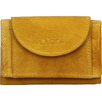 Peněženka Dámská kožená peněženka W-2030 Lagen žlutá