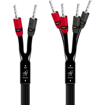 Audio kabel Audioquest Rocket 22 SBW (2m) (stříbrné banánky)