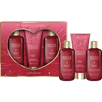 Kosmetická sada Baylis & Harding Dárková sada Midnight Cherry Kit 3 ks + 2 měsíce na vrácení zboží