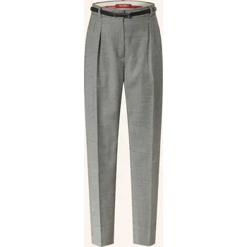 Dámské kalhoty Max Mara Studio Dámské Kalhoty Rania, černá / bílá, 40