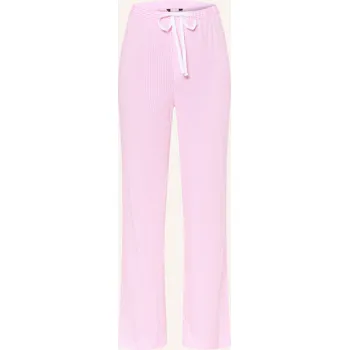 Dámské pyžamo Lauren Ralph Lauren Dámské Pyžamové Kalhoty, růžová / bílá, 38