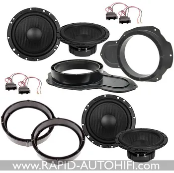 Auto Hi-Fi Reproduktory VW PASSAT B6 ESX HZ6.2W Přední+Zadní s redukcemi