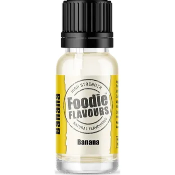 Foodie Flavours Přírodní koncentrované aroma 15ml banán | Skvělé pro Váš domácí dort