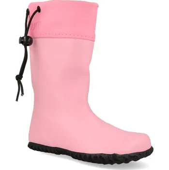 Chlapecké holínky Barefoot dětské zateplené gumáky Saguaro Brisk I - růžové Velikost: 29