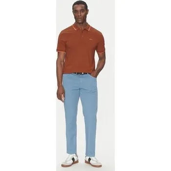 Pánské tričko BOSS Polokošile Parlay 190 50494697 Oranžová Regular Fit M