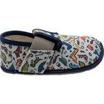 PEGRES Barefoot papuče - BF 01 papuče dinosaurus- Velikost obuvy EU: 33